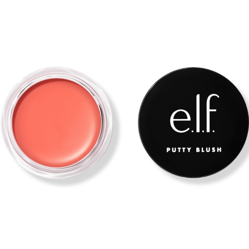 ELF COSMETICS TURKS AND CAICOS PUTTY BLUSH INFUSED WITH ARGAN OIL & VITAMIN E.